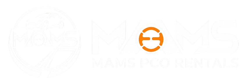 MAMS PCO Rentals Logo